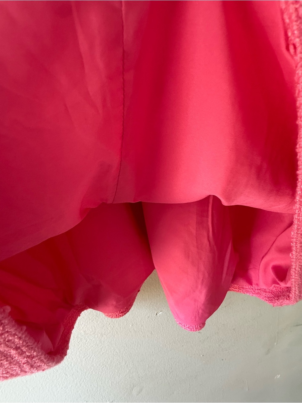 Tuckernuck Hot Pink Bouclé Mini Dress with Braided Trim - Picture 5 of 16